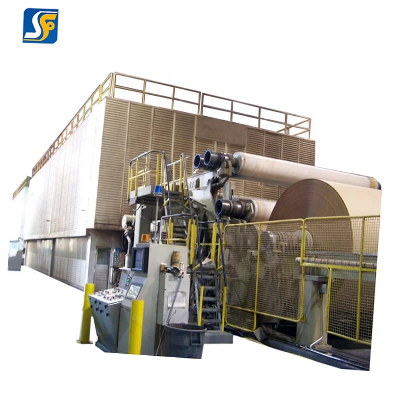 High Speed Paper Manufacturing Mill Multi Layer Kraft Paper Jumbo Roll Making Machine