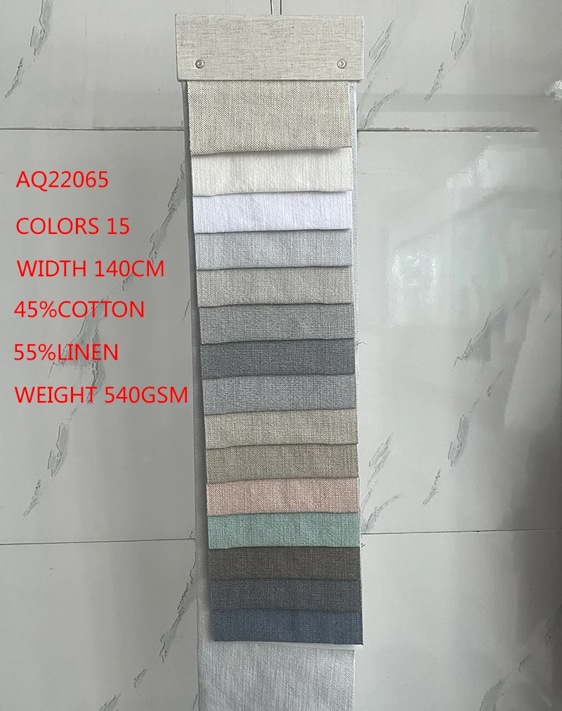 China Sofa Fabric Factory Direct Linen Fabrics Wholesale Yarn Dyed 100 Linen Pure Washed Flax Linen For Sofa Chair Furniture