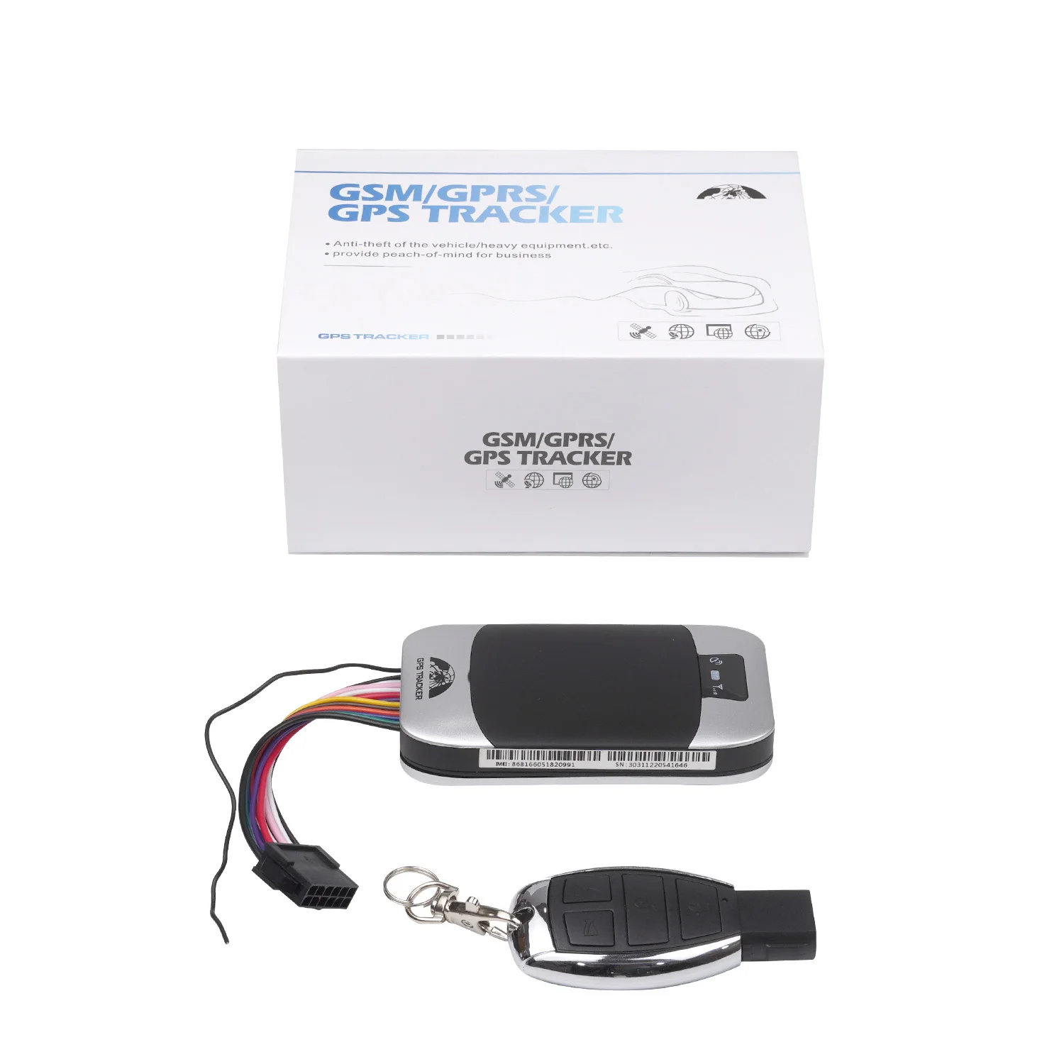 Factory Smart Car Gps Tracking Device 303 Gps Vehicle tracker with APP Free GSM/GPRS Moto Localizador Location GPS tracker