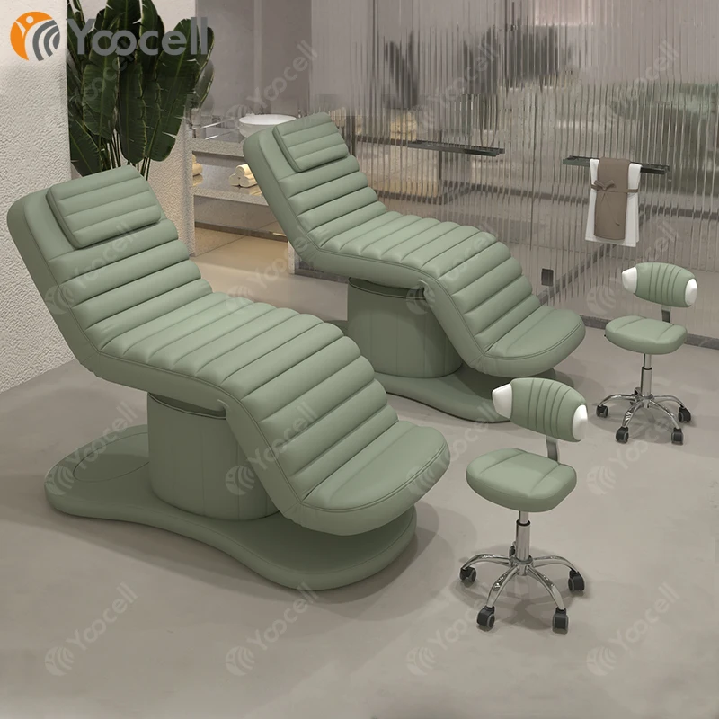 Роскошная кровать для ресниц Yoocell 2022 мебель салона красоты электрический стул массажный стол