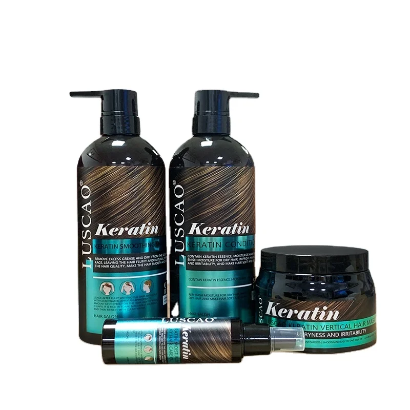 Private Label Refreshing Nourishing Sulfate Free Keratin Shampoo And Conditioner For Hair