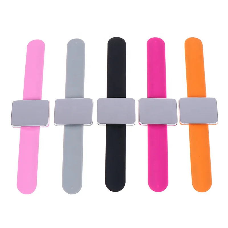 Silicone bracelet clap magnetic wrist sewing pincushion hairdresser silicone wrist belt