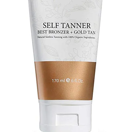 Private Label Sunless Self Tanning Lotion for Body and Face