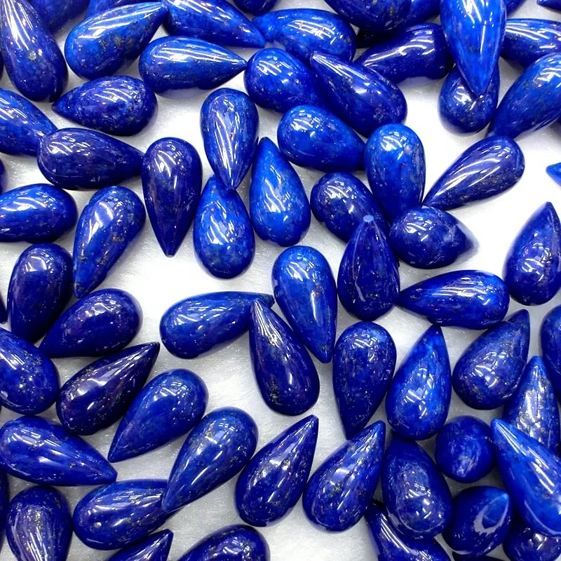 Lapis teardrop beads,Afghan lapis lazuli stone