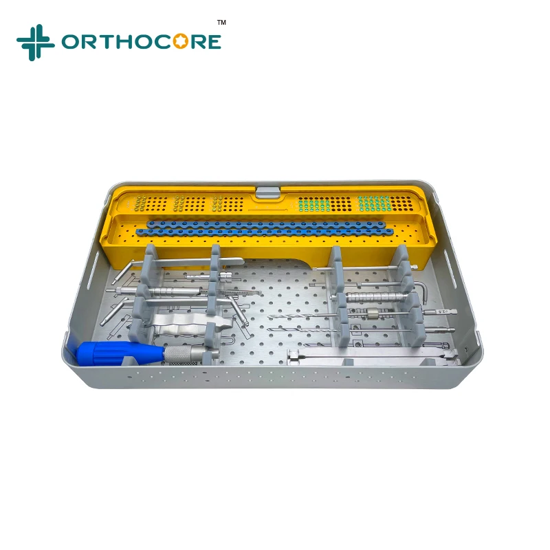 Усовершенствованная система блокировки ALPS 7,5 мм 8,5 мм, ветеринарные Ортопедические Хирургические инструменты, набор для животных