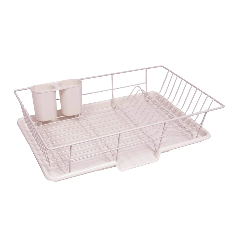 Домашняя коллекция, кухонная подставка для посуды, 3 предмета, сушилка для посуды, набор с сушилкой и держателем для посуды