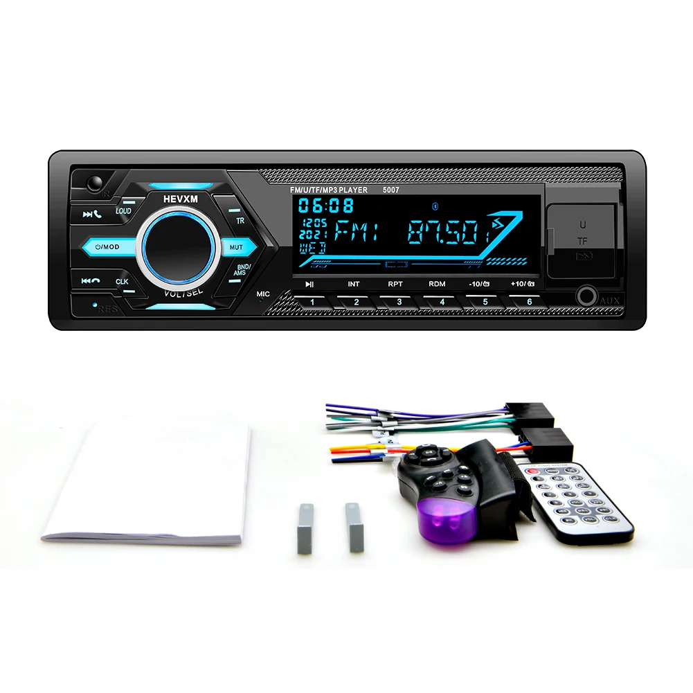 12v In-dash 1 Din Automotive Mp3 Player 1028 Chip Multifunction Bule Light Car Mp3 Music Player With Usb/fm/bt/u