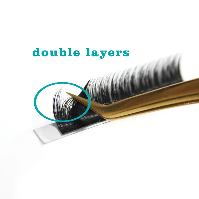 
Wholesale easy fan rapid blooming eyelash extension silk fast fanning lashes 