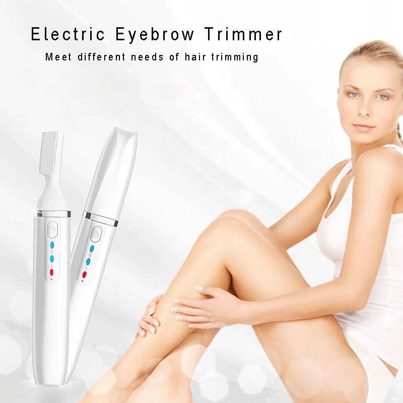 Factory Wholesale Electric Eyebrow Trimmer Electric Razor or Shaver Facial Hair Trimmer