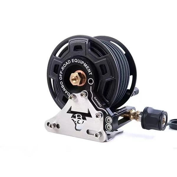 Прочный и готовый: мощная катушка для шланга воздушного насоса внедорожного катания 4x4