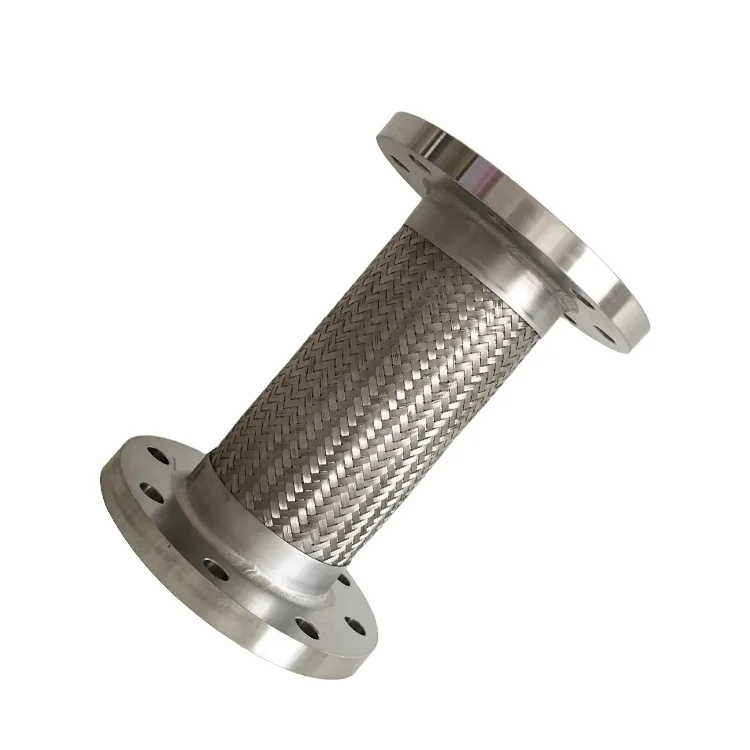 Stainless steel flange connection liquefied-petroleum gas flexible braided metal hose