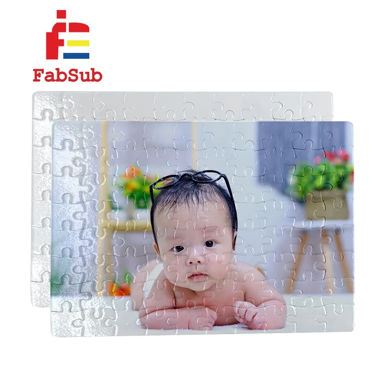 Пазл для сублимирования детей размера A5 Обучающие игрушки бумажные сублимационные пустые головоломки пользовательский узор