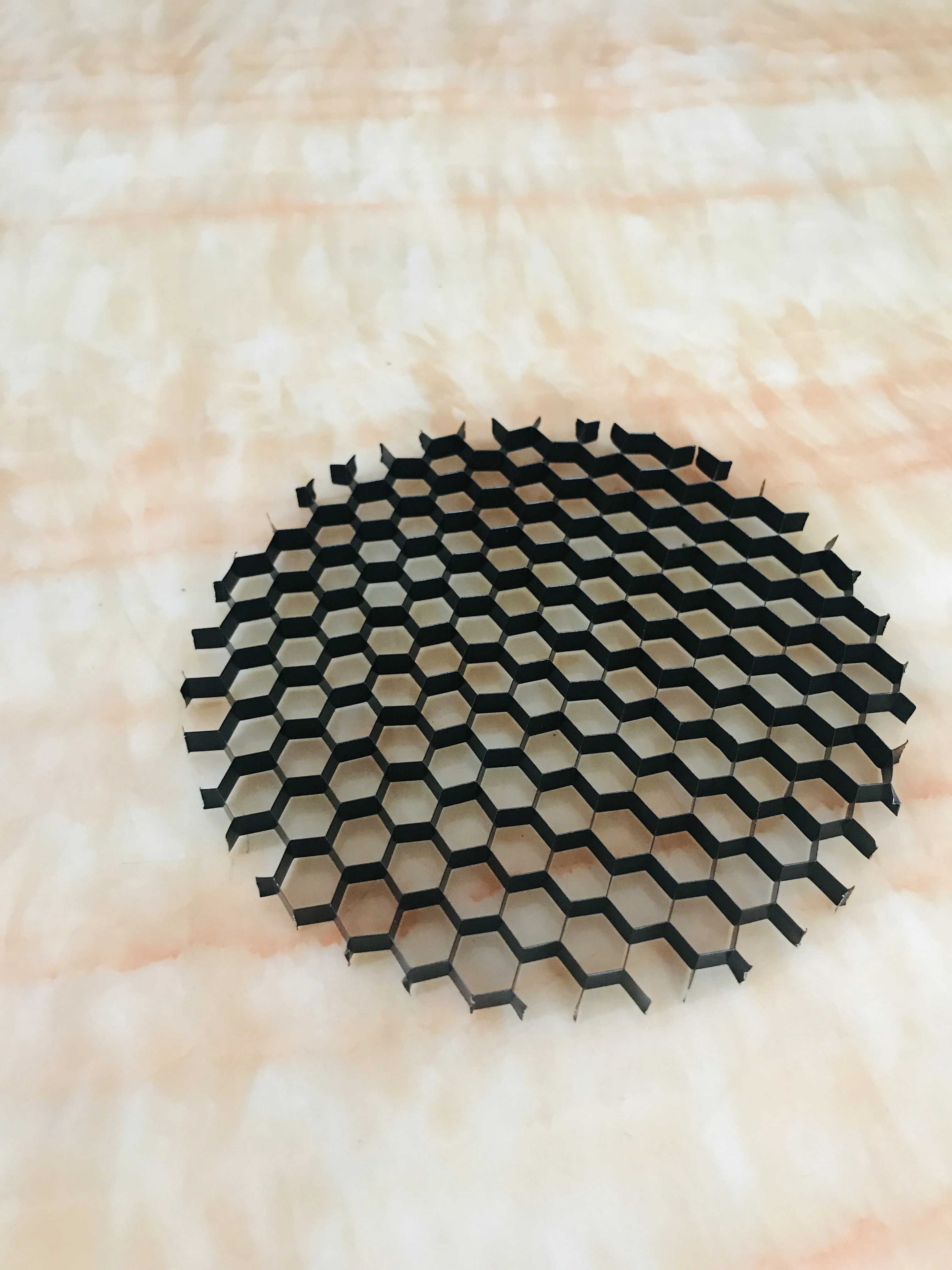 Hexagon Black Aluminum Honeycomb Core for Louver