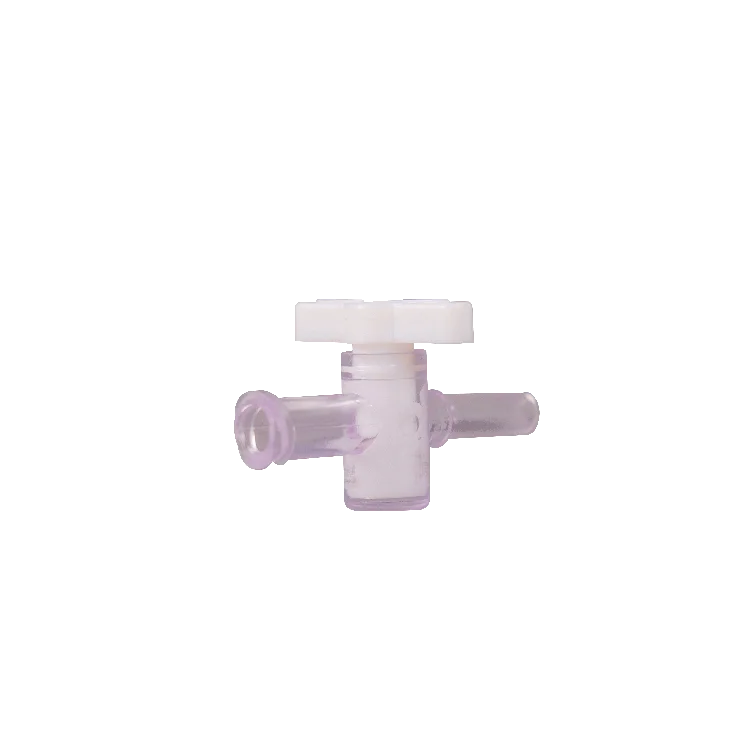 disposable plastic high pressure two way medical plastic extended stopcock 2 way