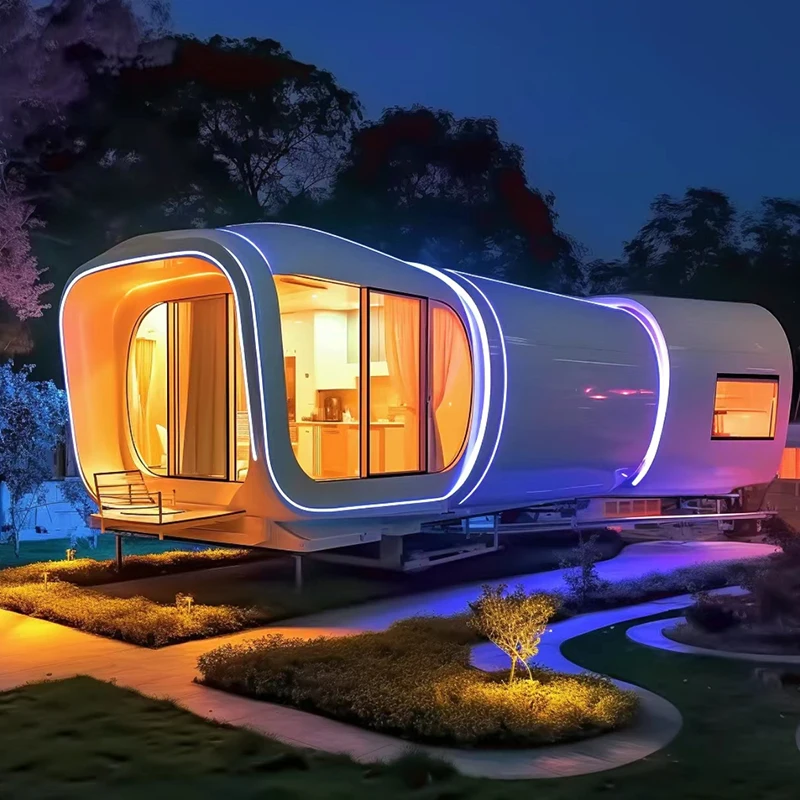 3 bedroom container homes 40ft luxury house/mobile homes house 2 bedrooms mobile prefabricated home