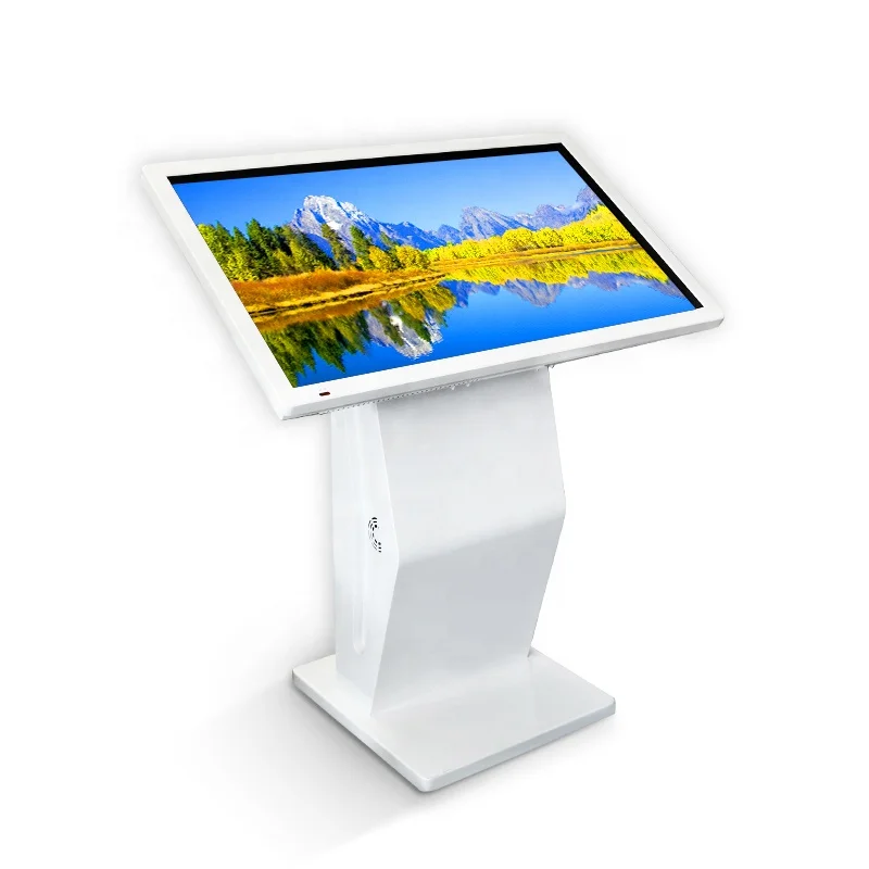 Floor stand 43 inch display touch screen kiosk