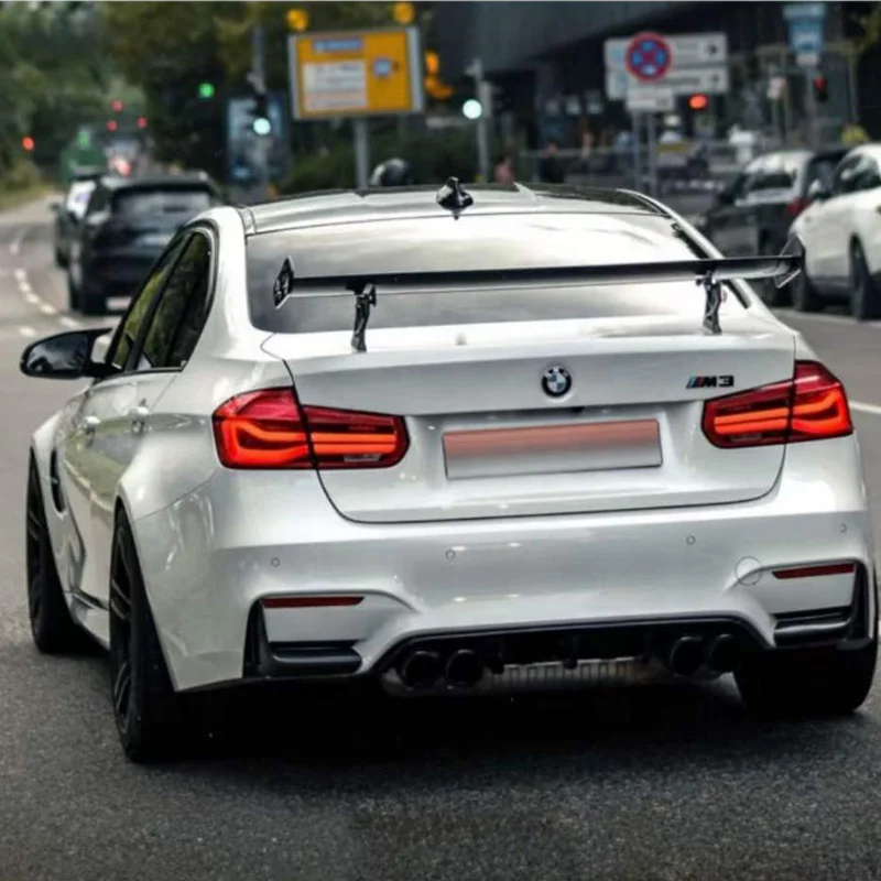 GTS Carbon Fiber Modified Rear Spoiler Tail Wing For BMW M3 M4 3 Series F30 F31 F32 F36 F80 2012 2013 2014 2015 2016 2017 2018