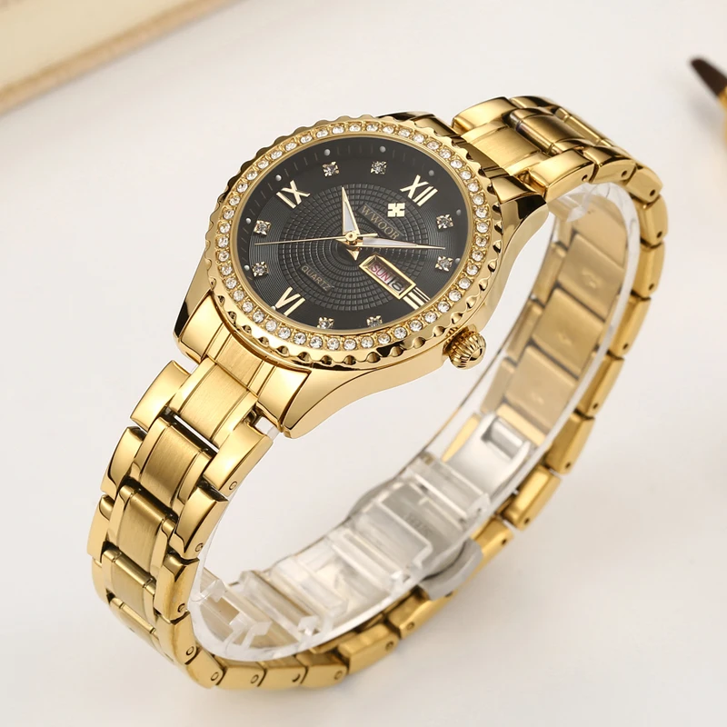 New Arrival WWOOR Private Label Ladies Diamond Watches Popular Business Dress Womens High Quality Stainless Steel Logo Watches