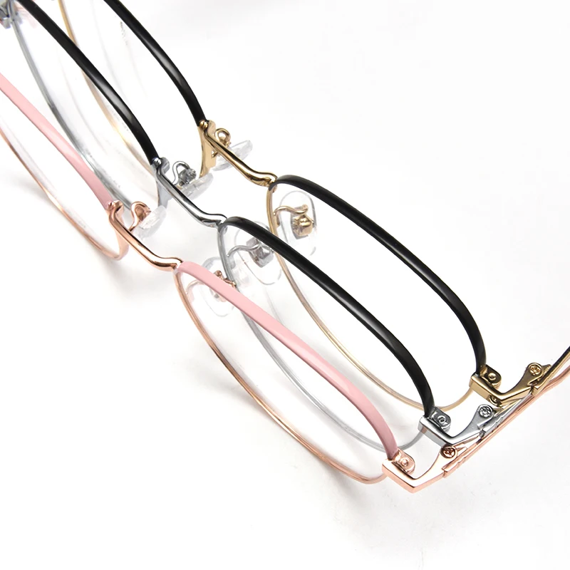 Cheap Price Unisex Alloy Round Eyewear Optical Glasses Frame