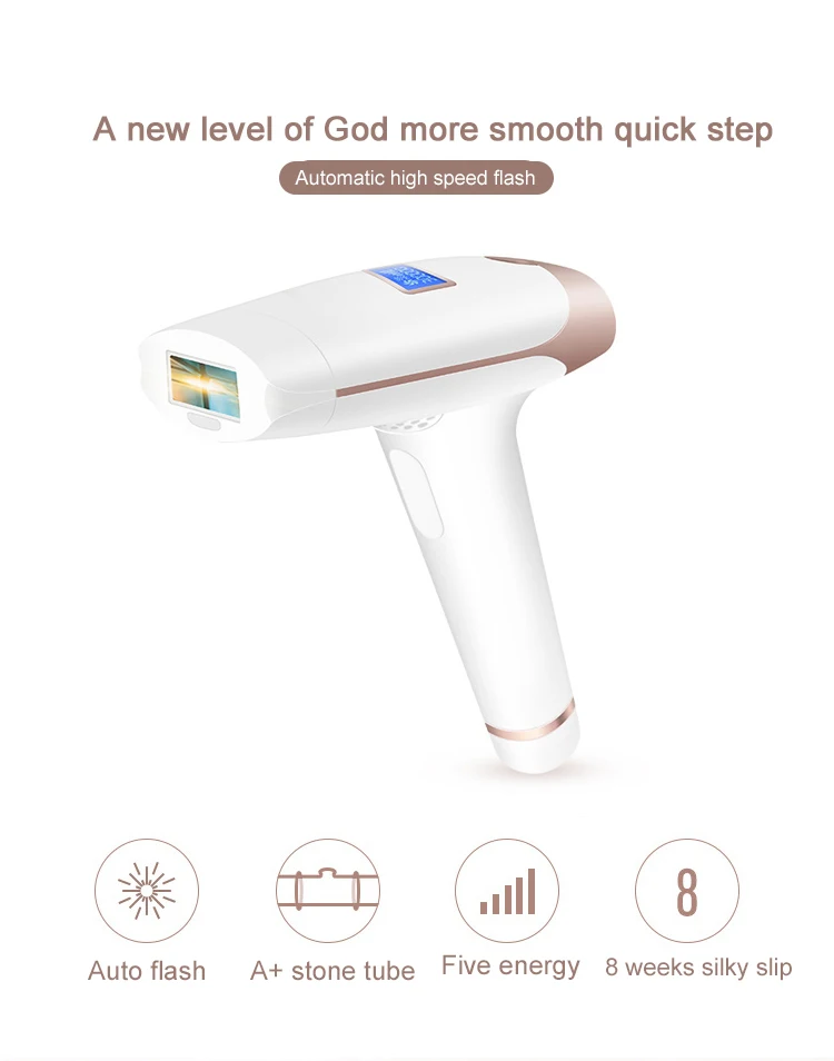 Beauty Personal Care Laser Epilator IPL Permanent Hair Removal Machine for Women