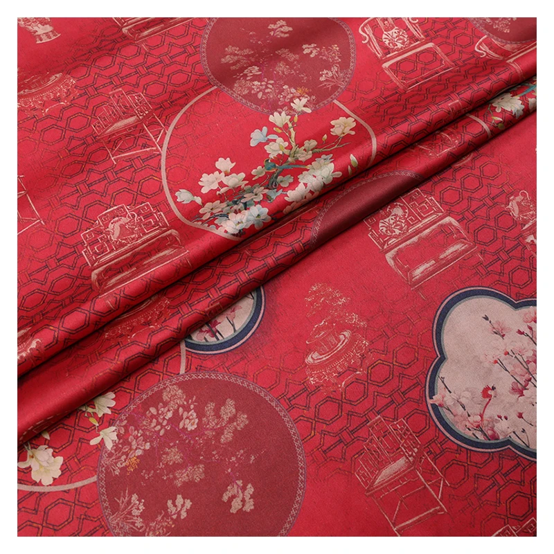 silk gambiered Guangdong gauze