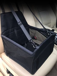 600d Oxford Waterproof Pet Car Seat Cover Customized Foldable Portable Dog Cage