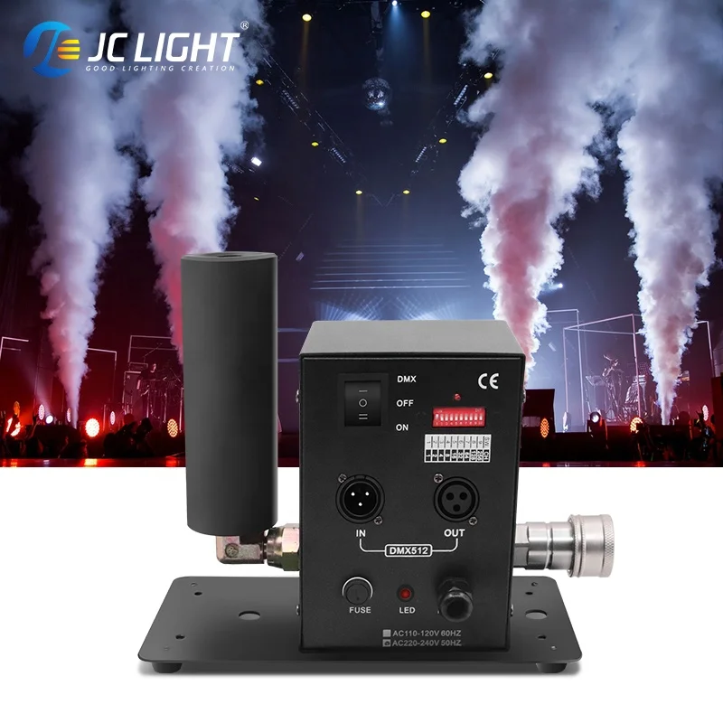 Stage Effect Dmx512 Dj Bar Carbon Dioxide Smoke Fog Machine Air Column 250w Co2 Jet Machine