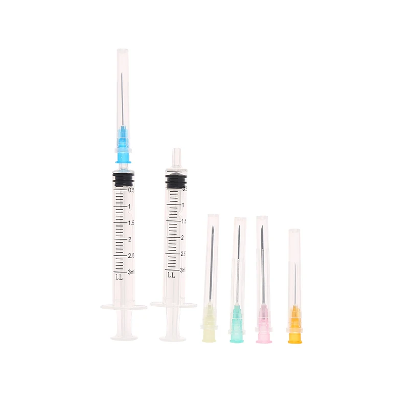 High quality disposable safety auto disable injector syringe china