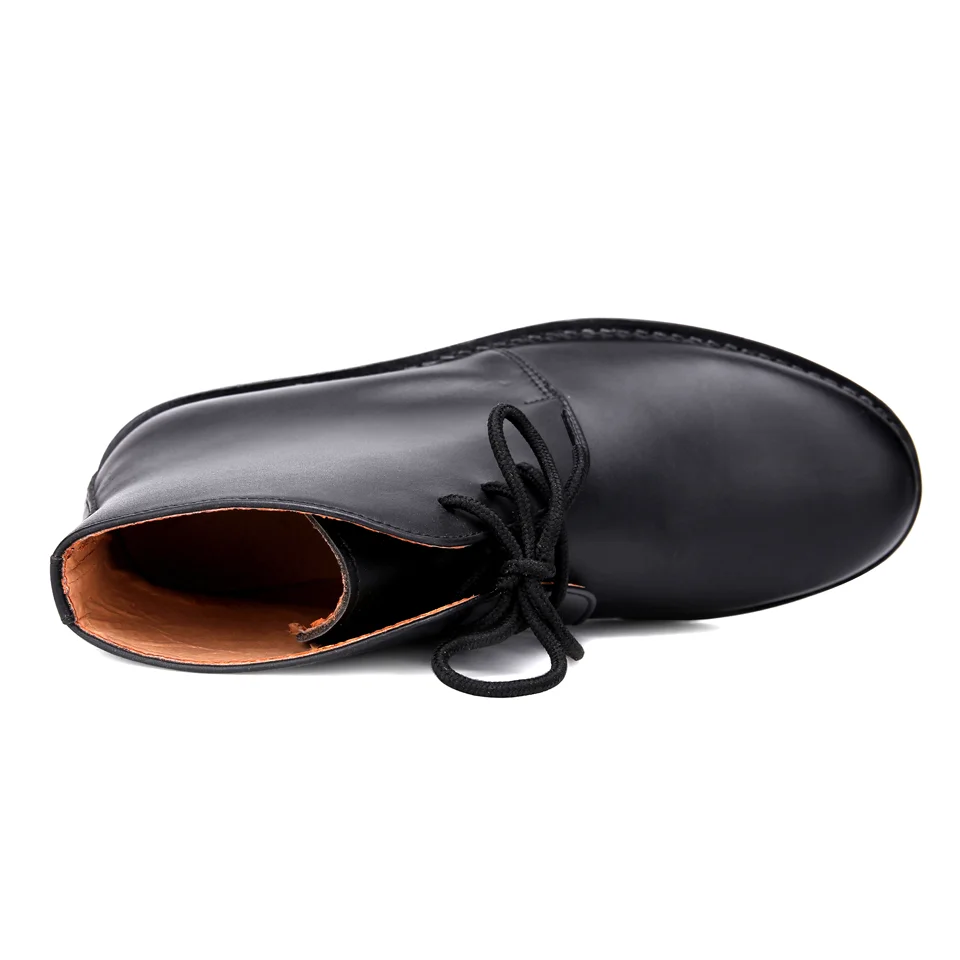 Official ankle genuine leather military shoes mens dress shoes army shoes