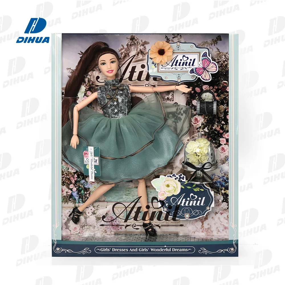 30cm Doll Fashion Toys Girls 11 Inch Solid Beauty Fashion Girls Doll Toys Accessories Pretend Play Girls Toy