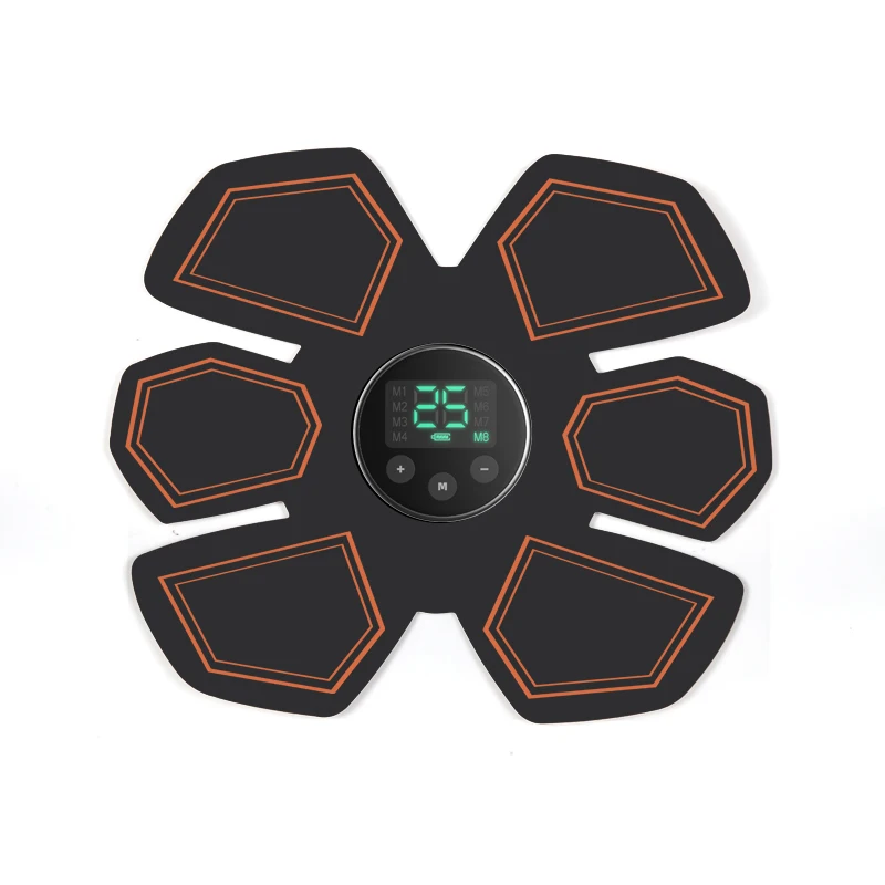 Muscle Trainer Intelligent Abs Stimulator Abdominal Abs Muscle Training Gear Muscle Toner Men Portable Fitness Workout Home