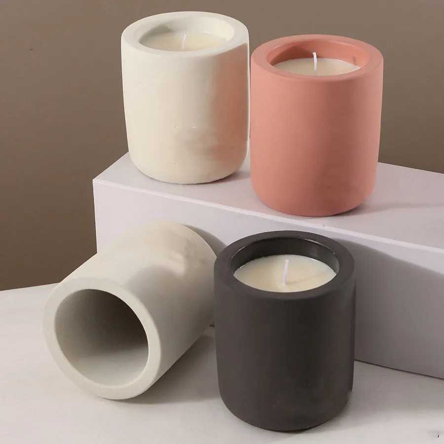 Фарфоровый подсвечник с логотипом под заказ оптовая продажа декоративные керамические подсвечники для украшения дома