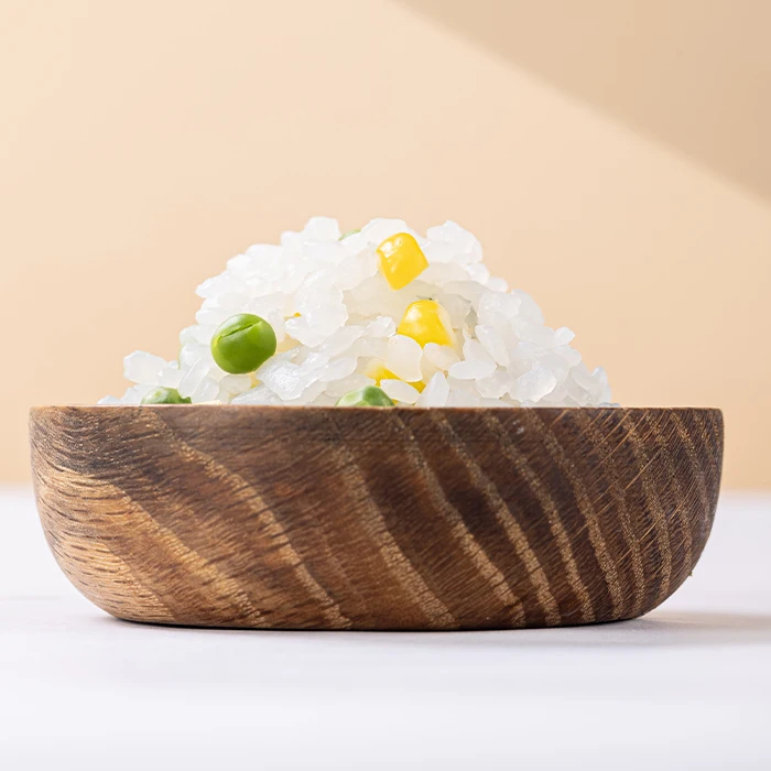 Organic shirataki rice Low Carb Keto food Plant Based Bio Konjak reis Shirataki  miracle rice Chinese supplier