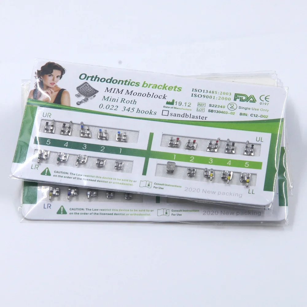 Skyortho Orthodontic Mini roth brackets Dental Braces for teeth for sale