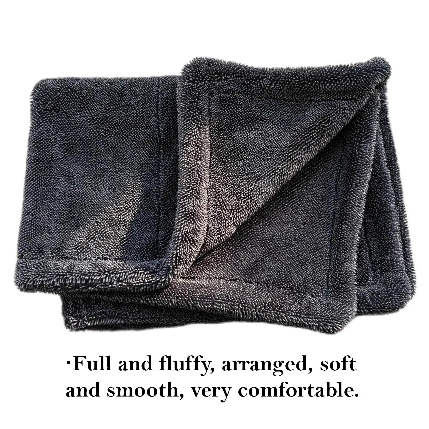 High quality 1200gsm twisted long  loop microfiber car drying towel car wash towel micro fiber towel for car