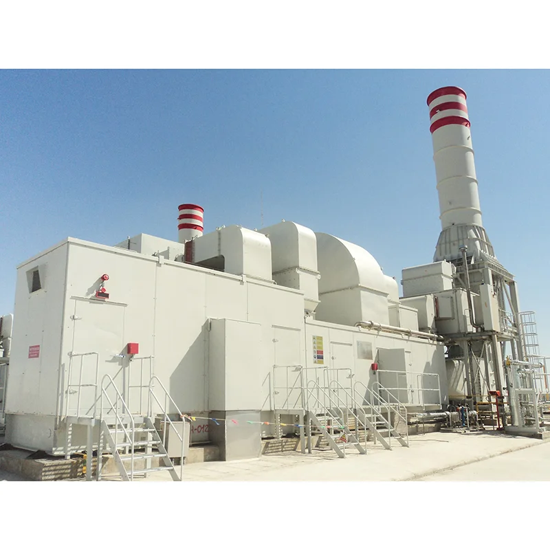 Hot selling  combined cycle power generation gas generator gas gensets used in oil fields/desert plateau, alternative power sour