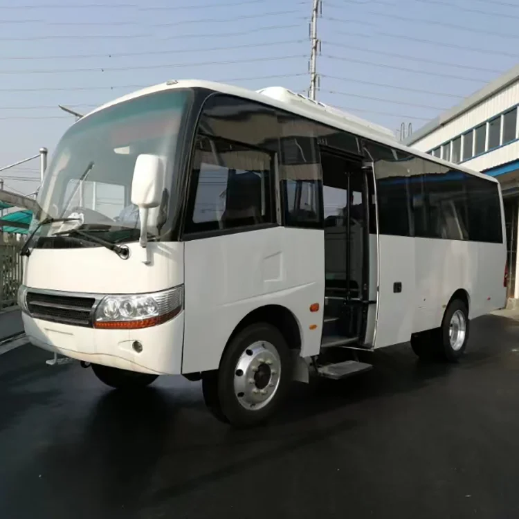China high quality Dongfeng 4*4 29+1 seats diesel euro 3 right hand spot goods off road bus coach public transport luxury buses