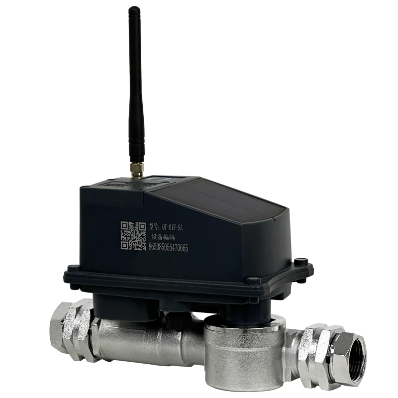 GSM/LoRa подключен 1-дюймовый клапан управления шаровым клапаном на солнечной батарее для оросительной системы