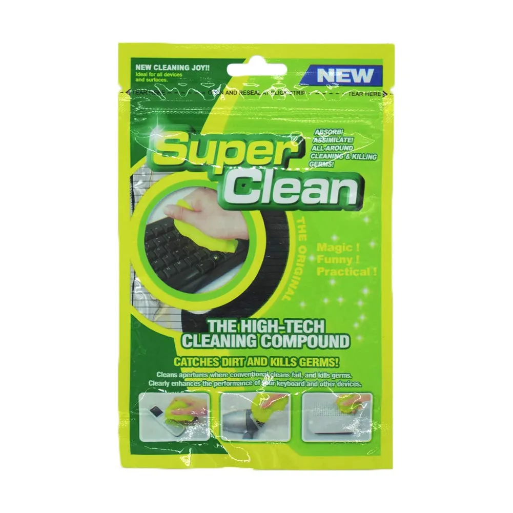 
Keyboard Cleaner Universal Cleaning Gel for PC Tablet Laptop Keyboards Car Vents Cameras Printers Calculators 80G 