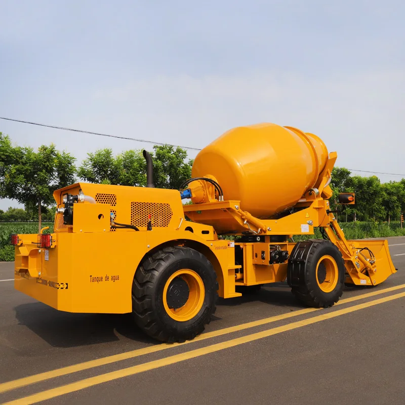 High Rate Of Return 4 Wheel Drive Mini Concrete Mixer Truck Capacity For Sale