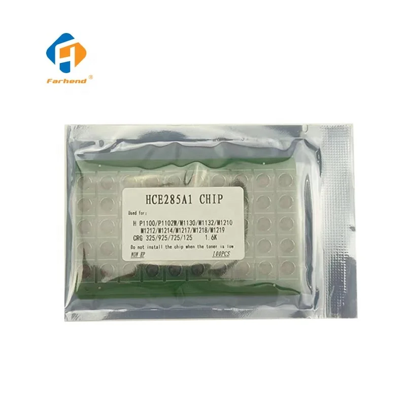 HIGH QUALITY CE285A 285a 85A toner chip for HP Laserjet 35A 36A for CB435A CB436A  CRG312  reset cartridge CHIPS printer parts