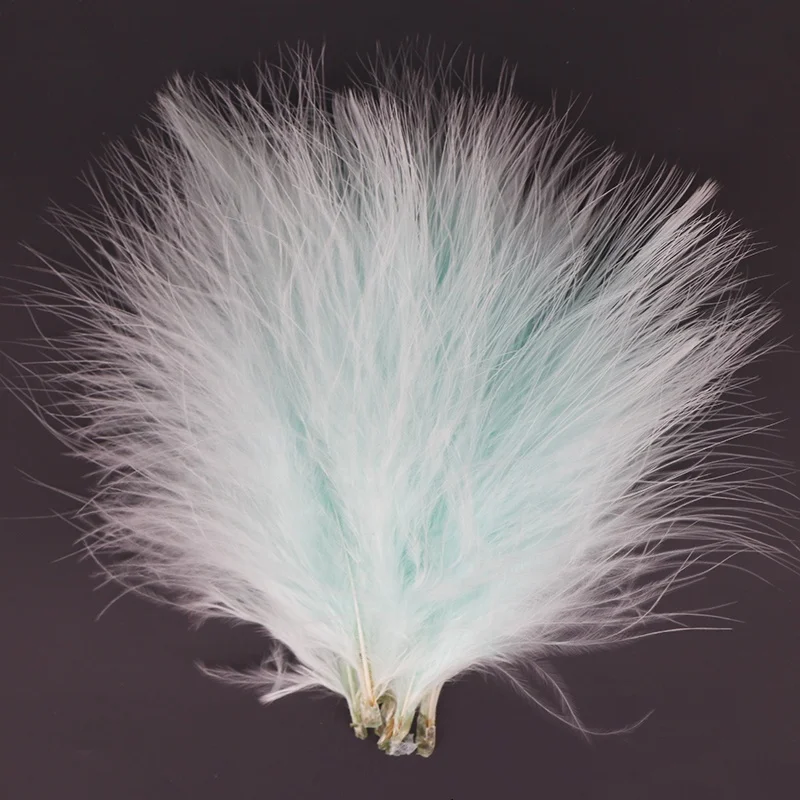 28 colors Wholesale feather Multi-Color 6-12CM White Unparried Marabou Feather Fanss Black Turkey Feathers