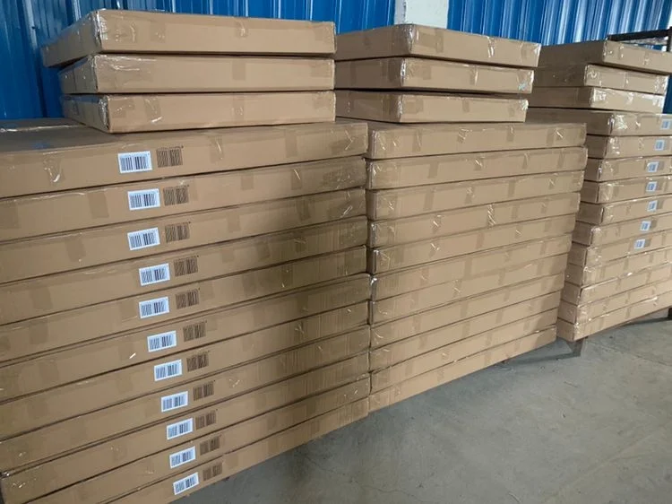 2019 new style dining table set 4 chairs set wooden table top with metal leg furniture for home-restaurant