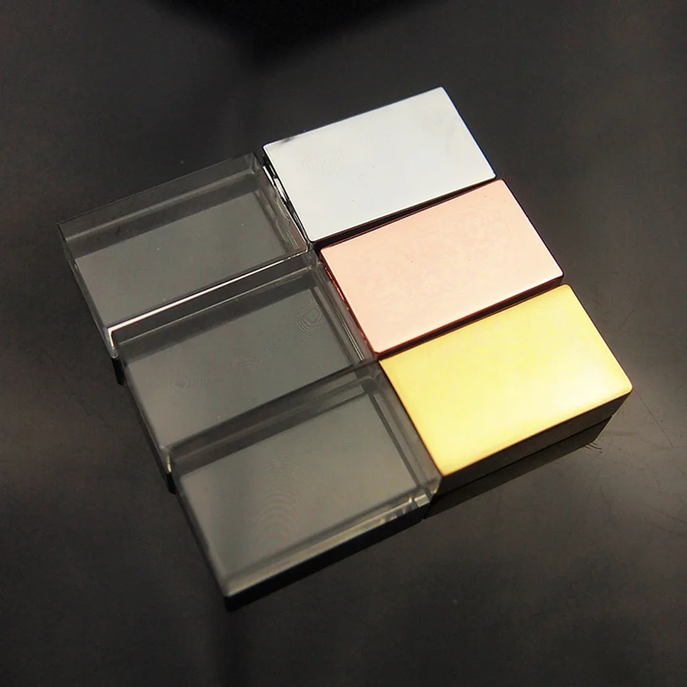 Custom logo transparent usb flash drive 1gb 2gb 4GB 128M 512MB gift pendrive flash disk