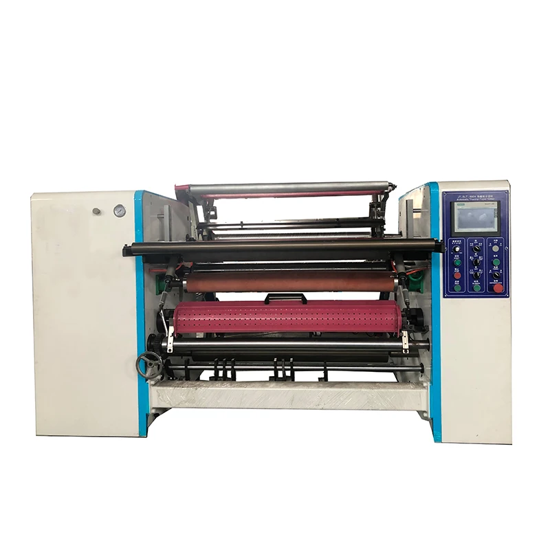 Multi Function Thermal Paper Roll Slitting Machine POS Paper ATM Roll Making Machine