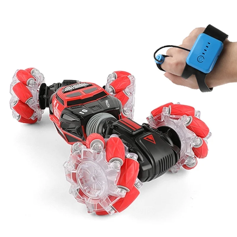 Double Side Remote Control Drift Twisting Rc Stunt Car 4WD Radio Control Toys Watch Control Hand Gesture Rc auto Rc Car