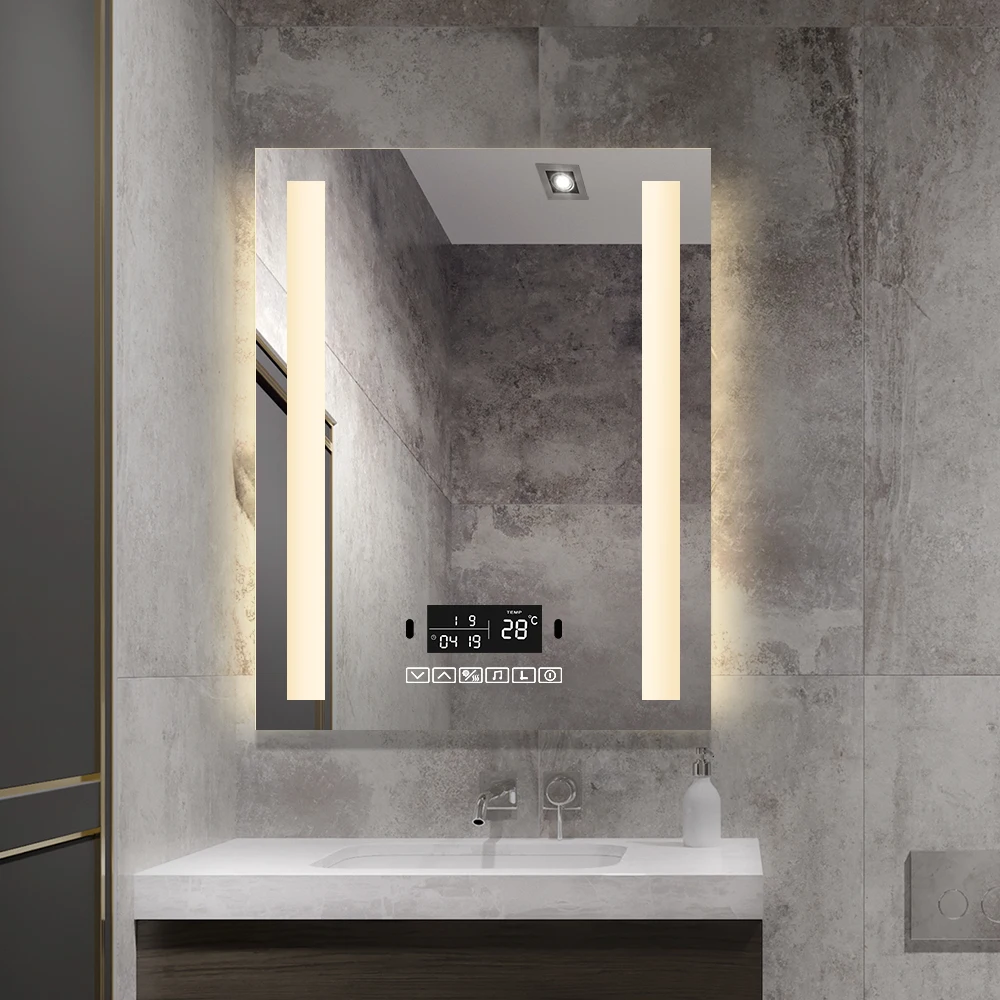Yishare новый стиль Крытый бутик косметическое зеркало со светодиодной подсветкой настенный Smart Led зеркала для ванной для зеркала в ванной