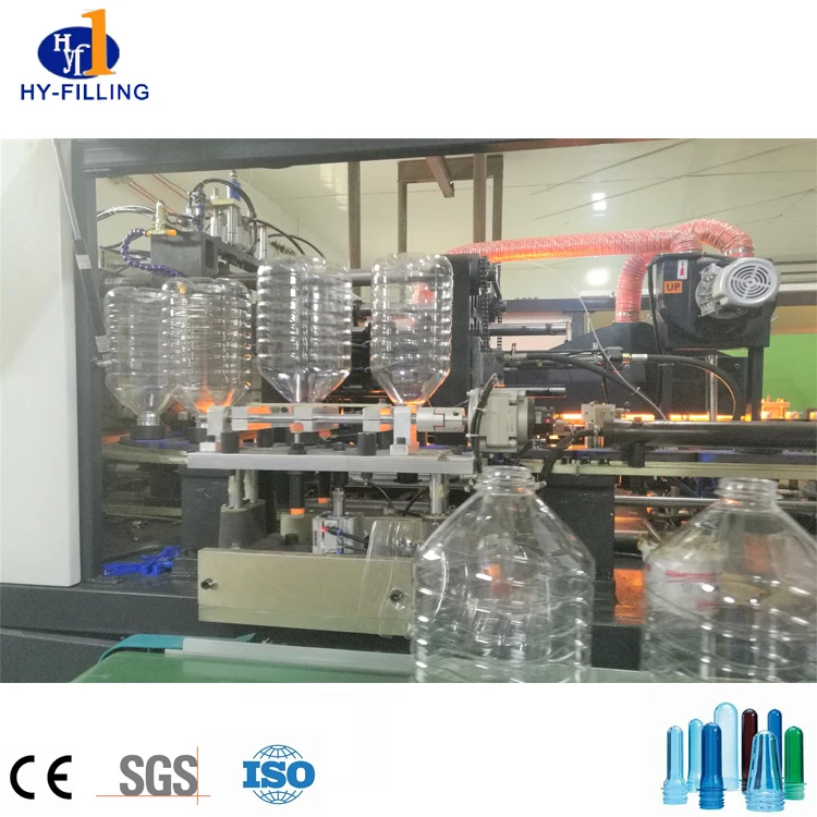 PET bottle forming machine automatic plastic bottle blower linear stretch 20L bottle blowing machine