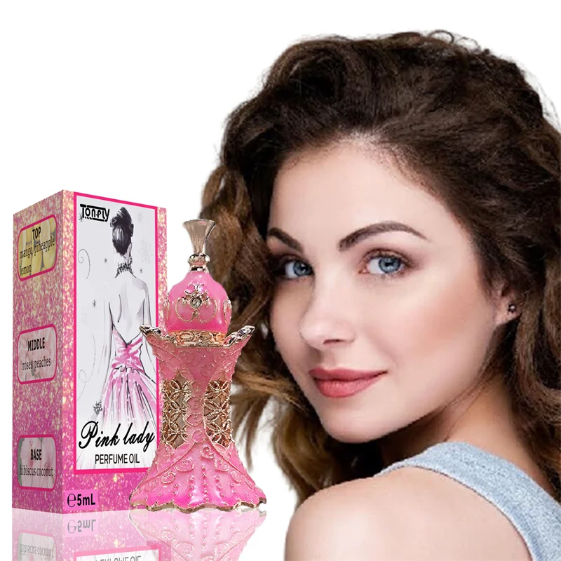 TONFLY Dubai Arabic Perfume Wholesale Pink Perfume 5ml original High Quality Long Lasting women Perfume