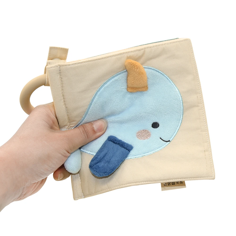Hot Sale Baby Cloth Book Set New Soft Kids Learning Toy For Babies In Stock Book Fabric Custom Cloth Educational Book